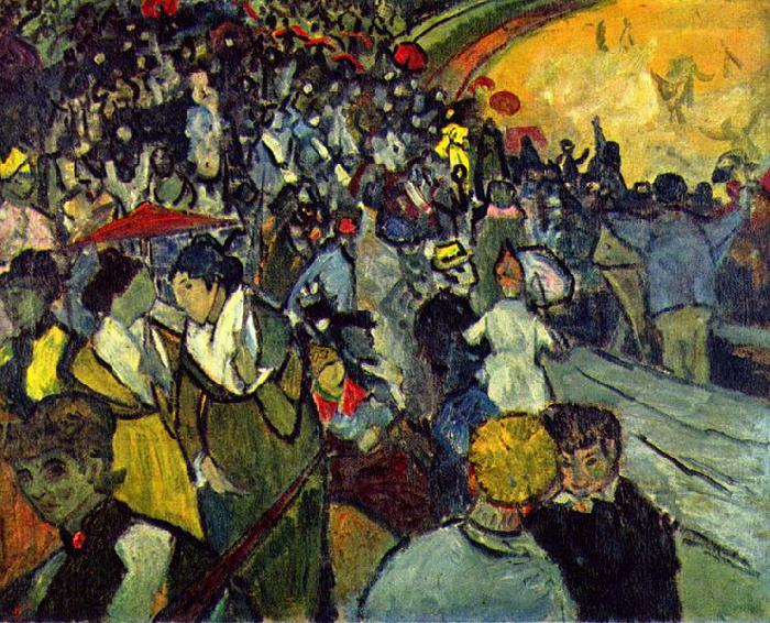 Vincent Van Gogh Die Arenen von Arles France oil painting art